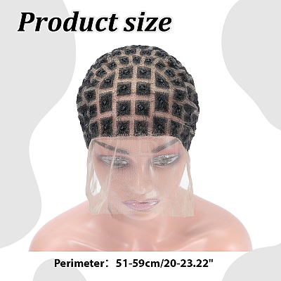 Fibre Wig Hair DIY-WH0750-332B-1