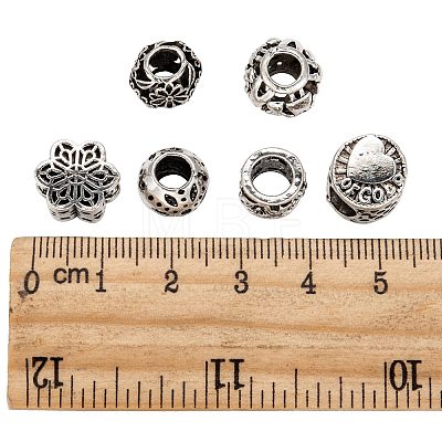 Alloy European Beads X-MPDL-S066-048-1