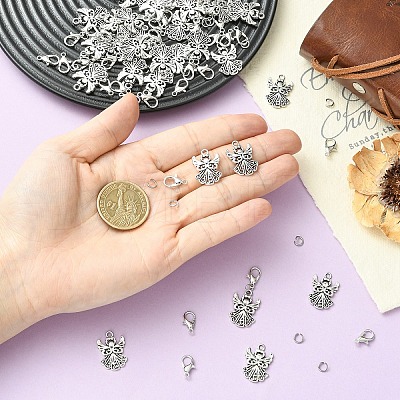 30Pcs Tarnish Resistant 304 Stainless Steel Jump Rings FIND-YW0012-18-1