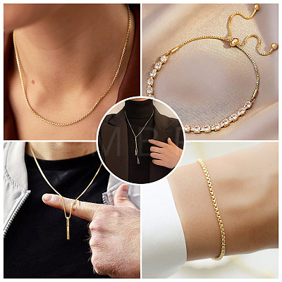 DIY Chain Bracelets Making Kits DIY-TA0016-02-1