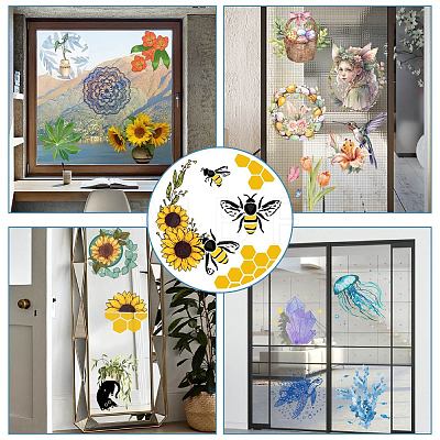 PVC Window Sticker DIY-WH0235-059-1