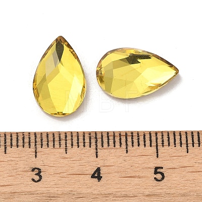 Glass Rhinestone Cabochons RGLA-P037-15A-D226-1