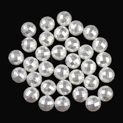 ABS Plastic Imitation Shell Pearl Beads KY-S171-17C-1