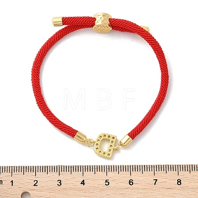 Adjustable Nylon Cord Bracelets BJEW-C096-01G-04-1