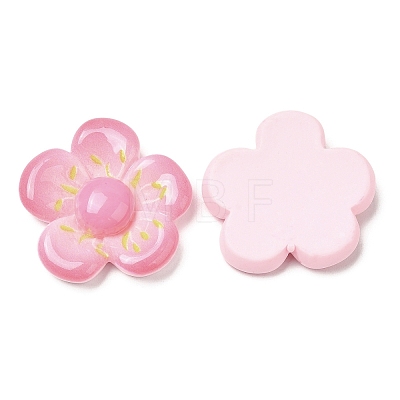 Opaque Resin Cabochons RESI-G072-04C-1