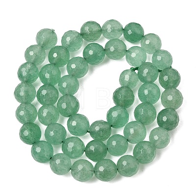 Natural Green Strawberry Quartz Beads Strands GG-CBA0166-A02-8mm-1