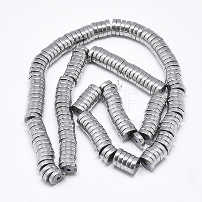 Electroplate Non-magnetic Synthetic Hematite Beads Strands G-T061-13G-1