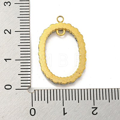 Golden Plated 304 Stainless Steel Links Connector Charms STAS-K273-05G-03-1