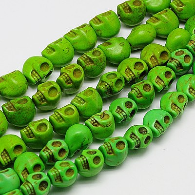 Synthetic Turquoise Beads Strands TURQ-G113-23x30mm-03-1