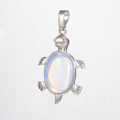 Tortoise Opalite Pendants G-D648-03-RS-1