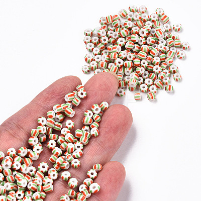 6/0 Opaque Colours Seep Glass Seed Beads X-SEED-F003-04A-07-1