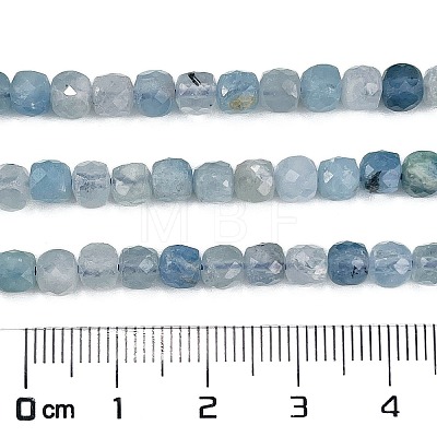 Natural Aquamarine Beads Strands G-L587-C02-01-1