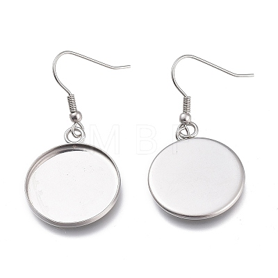 Tarnish Resistant 304 Stainless Steel Earring Hooks LS-STAS-H114-02P-1