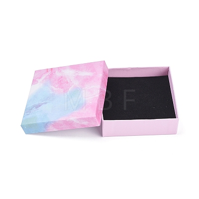 Cotton Filled Cardboard Gift Box Jewelry Set Boxes LS-X1-CBOX-G018-E02-1