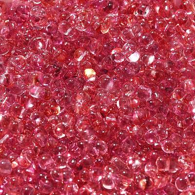 Transparent Baking Paint Glass Seed Beads SEED-A033-06A-01-1