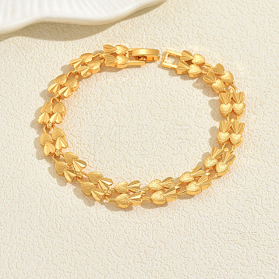 Alloy Link Chain Bracelets for Women BM3814-1-1