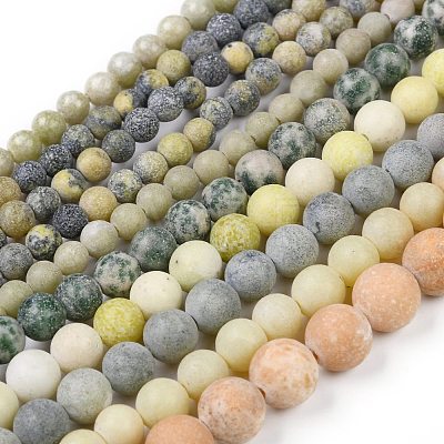 Natural Mixed Gemstone Beads Strands G-H245-05-1