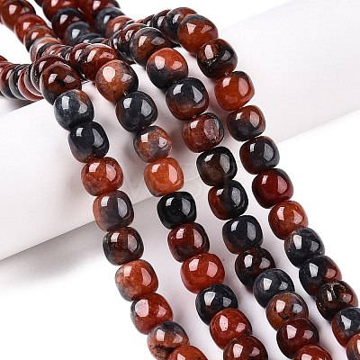 Dyed Natural White Jade Beads Strands G-T138-D23-1