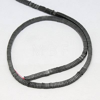 Electroplate Non-magnetic Synthetic Hematite Heishi Beads Strands G-J171B-2x2mm-03-1