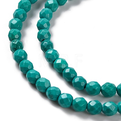 Natural Howlite Beads Strands G-C025-02C-08-1