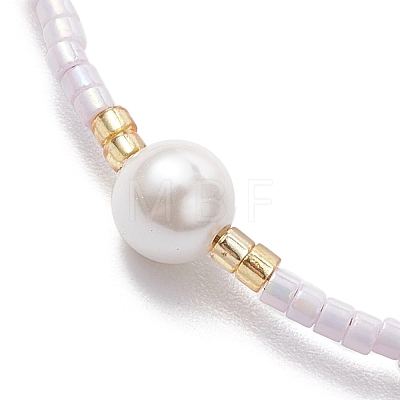 Glass Seed Beaded Bracelets for Women BJEW-MZ00134-1