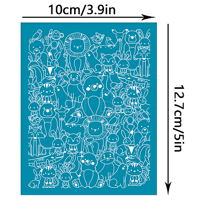 Silk Screen Printing Stencil DIY-WH0341-313-1