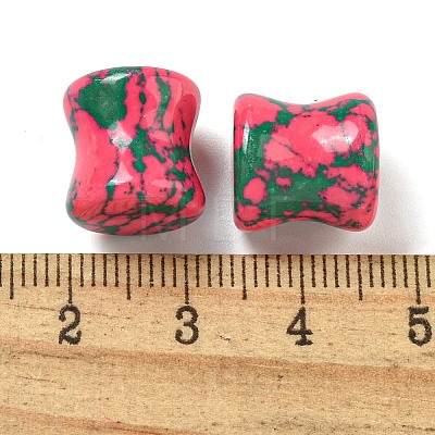 Synthetic Ruby in Zoisite Ear Gauges Flesh Tunnels Plugs EJEW-P293-02D-1