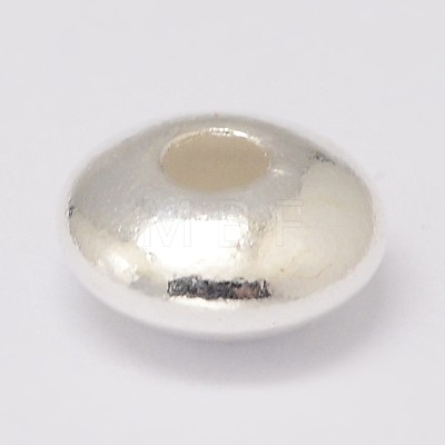 925 Sterling Silver Spacer Beads STER-L063-07D-1