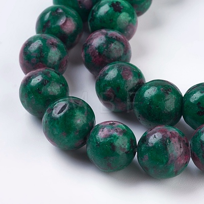 Natural Gemstone Beads Strands G-G086-10mm-1-1