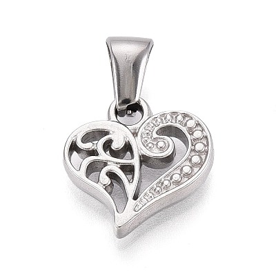 303 Stainless Steel Pendants STAS-Q110-11P-1
