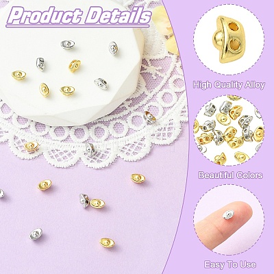 20Pcs 2 Colors Alloy Spacer Beads FIND-YW0013-16-1