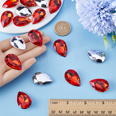 Gorgecraft Taiwan Acrylic Rhinestone Cabochons KY-GF0001-48-1