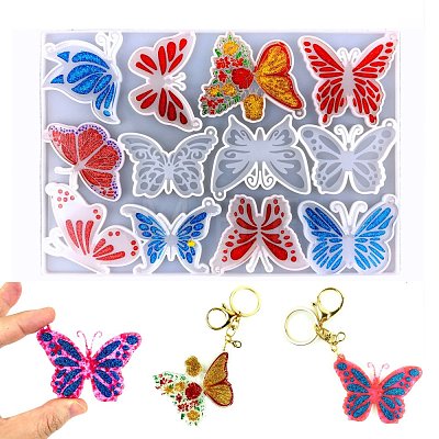 Butterfly DIY Pendant Food Grade Silicone Molds SIMO-PW0001-319A-1