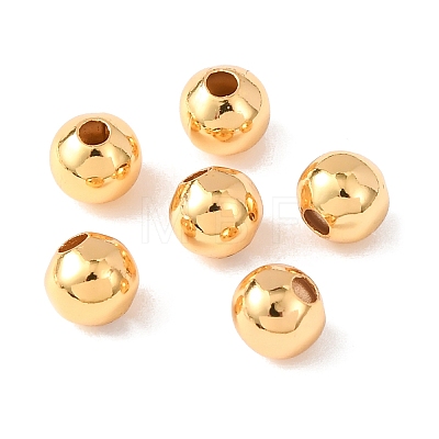 Brass Beads KK-C157-01C-G-1