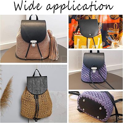 DIY PU Leather Knitting Crochet Bags DIY-WH0171-10A-1