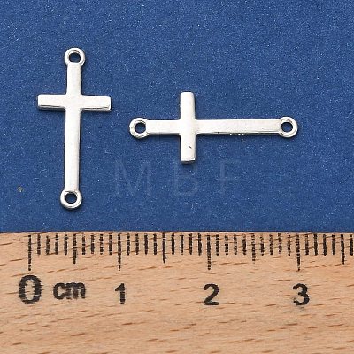 925 Sterling Silver Religion Connector Charms STER-NH0001-83S-1