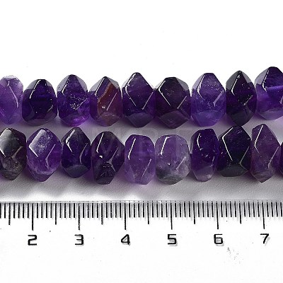Natural Amethyst Beads Strands G-D091-A10-1