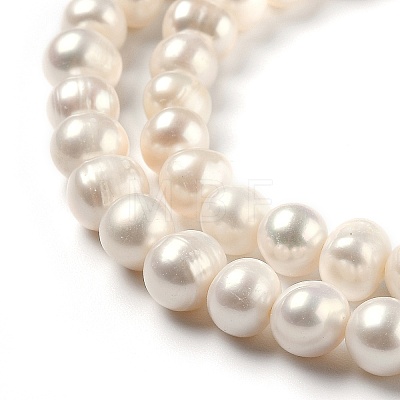 Natural Cultured Freshwater Pearl Beads Strands PEAR-L033-14-02-1