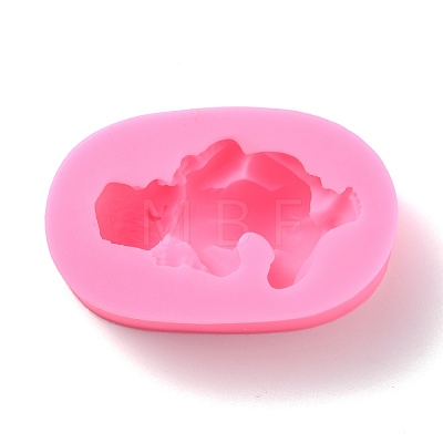 DIY 3D Baby Food Grade Statue Silicone Molds DIY-C015-01A-1