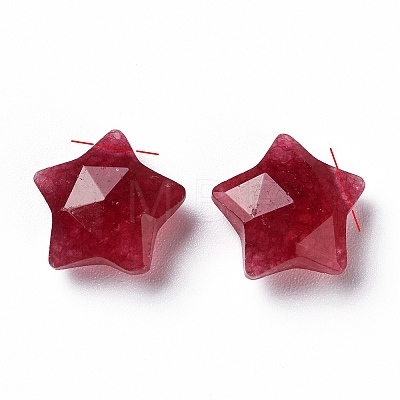 Natural Red Jade Charms LS-G-H241-04H-1