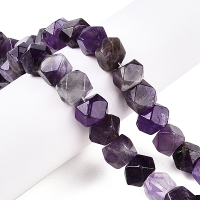 Natural Amethyst Beads Strands G-T138-44-1