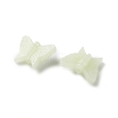 Luminous Opaque Acrylic Beads OACR-Z027-07-1