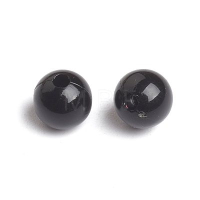 Opaque Acrylic Beads PL682-4-1
