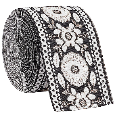 5M Vintage Jacquard Polyester Ribbon OCOR-CY0004-44D-1