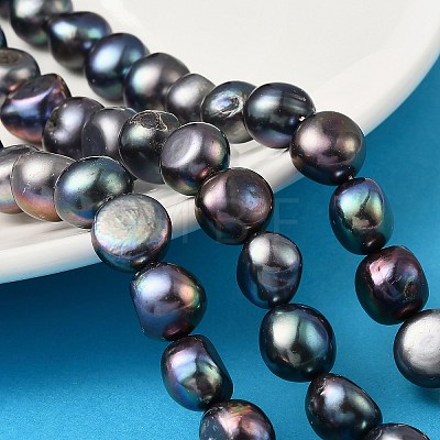 Natural Cultured Freshwater Pearl Beads Strands PEAR-P064-19L-01A-1