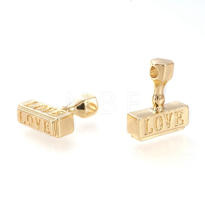 Brass Pendants KK-L006-031G-1
