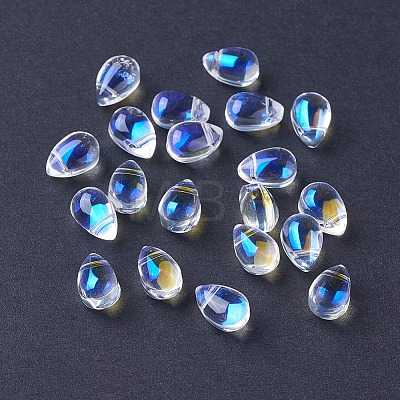 Electroplate Glass Beads EGLA-L014-19-1
