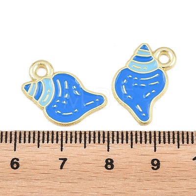 Ocean Alloy Enamel Pendants LS-FIND-E057-02C-1
