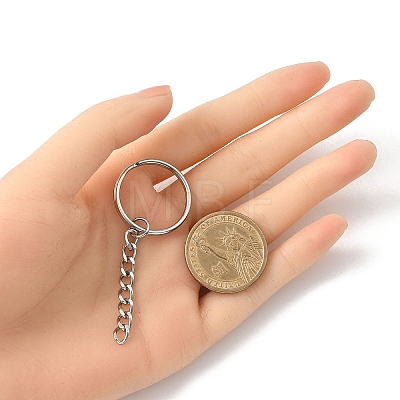 304 Stainless Steel Split Key Rings KEYC-JKC01372-02-1