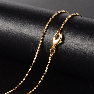 Brass Necklaces X-MAK-K003-09G-1